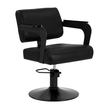 Friziera krēsls Hair System Jet Noir, melns