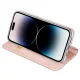 Чехол-книжка Dux Ducis Skin Pro для iPhone 15 Pro, розовый