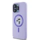 Karl Lagerfeld iPhone 15 Pro Max vāciņš Karl & Choupette Heads Ring MagSafe, violets