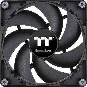 Thermaltake CT140 Datora dzesēšanas ventilators, 140 mm, melns, 2 gab.