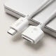 Tech-Protect MMC01 Ultraboost USB-C uz MagSafe 3 kabelis 140W 300 cm MacBook datoriem, balts