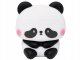 Silikona nakts lampiņa bērniem Panda LED RGB, skārienjutīga, uzlādējama