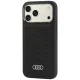 Audi GT Synthetic Leather MagSafe vāciņš iPhone 18 Pro Max / 17 Pro Max, melns