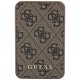 Guess Powerbank 5000mAh 15W 4G Leather Metal Logo, Brown