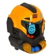 Veiklības spēle Robot Helmet: šaušana mērķī ar putu bumbiņām