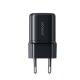 Joyroom JR-TG7 33W USB-A + USB-C lādētājs ar 60W USB-C kabeli, melns