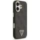 Guess 4G Triangle Logo MagSafe vāciņš iPhone 17 - melns un zelta | Phone Case Cover Black And Gold