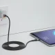 Кабель 3mk Hyper Cable N-SERIES USB-C / Micro USB 3м 10W, черный