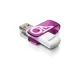 USB zibatmiņa Philips Vivid Edition 64GB USB 2.0, balta un violeta