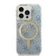 Apple iPhone 14 Pro 6.1\" Guess 4G Print MagSafe Case Cover (GUBPP14LH4EACSB) + Charger, Blue | Telefona Maciņš Vāks...
