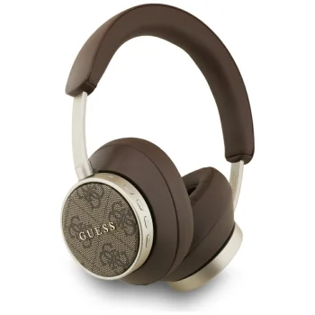 Накладные Bluetooth-наушники Guess 4G Classic Logo, коричневые