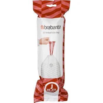 Atkritumu maisi Brabantia PerfectFit Type J 20-25 L, 20 gab., balti