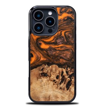 Bewood unikāls korpuss iPhone 16 Pro - Oranžs | Unique Case for Orange