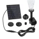 Solar Fountain Pump for Pond ZD70F, Black