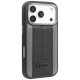 Audi iPhone 17 Pro vāciņš A6 Synthetic Leather MagSafe, melns