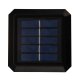 GreenBlue GB128 WW Solar LED Post Cap Light, 100x100mm, 3200K, Black