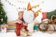 Воздушный шар из фольги 73cм x 64cм, олень l Foil balloon, fawn
