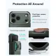 ESR Cyber Tough Kickstand MagSafe vāciņš iPhone 18 Pro / 17 Pro, zaļš