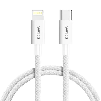 Кабель Tech-Protect Ultraboost Lite USB-C / Lightning, 27W, 100 см, серый