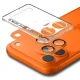 Защитное стекло для камеры Spigen Optik Pro XL для iPhone 17 Pro Max, оранжевое