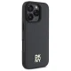 DKNY iPhone 16 Pro Max vāciņš Repeat Pattern Stack Logo MagSafe, melns