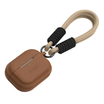 Чехол Tech-Protect для Apple AirPods Pro 1 / 2 Silicone Rope, коричневый