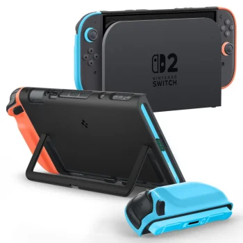 Spigen Nano Pop aizsargvāciņš konsolei Nintendo Switch 2, Black