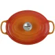 Čuguna katls Le Creuset Signature ovāls 27 cm 4.1 l Volcanic