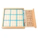 Деревянная Головоломка Доска Судоку, Синяя | Wooden Sudoku Board Puzzle Set with...