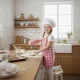 Детский набор повара с фартуком и колпаком 26646, розовый