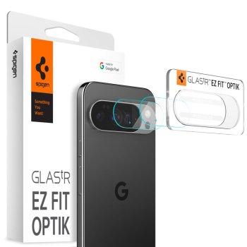 Spigen Optik Glas.tR kameras pārsegs, 2 gab., Google Pixel 10 Pro | Camera Cover 2-Pack