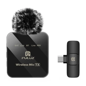 Беспроводной микрофон Puluz PU648B, USB-C, черный