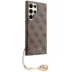 Guess GUHCS23LGF4GBR S23 Ultra S918 коричневый/коричневый жесткий кейс...