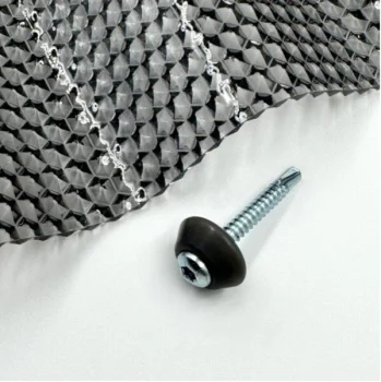 Stiprinājuma skrūves metālam ar blīvi MK PC DIAMONDS 5x40 mm, 50 gab.