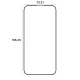 Etteri 9D aizsargstikls Apple iPhone 15 Pro Max (6,7\")