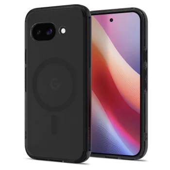 Чехол Spigen Ultra Hybrid Mag MagSafe для Google Pixel 9A — прозрачный черный