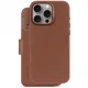 Decoded Leather Detachable MagSafe ādas vāciņš-maciņš iPhone 16 Pro Max, brūns