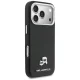 Karl Lagerfeld Karl & Choupette Head Pins Saffiano MagSafe чехол для iPhone 17 Pro – чёрный