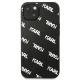 Karl Lagerfeld Allover vāciņš iPhone 13 mini, melns