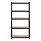 Metāla noliktavas plaukts 180x90x30 cm garāžai 5 plaukti 875 kg ModernHome