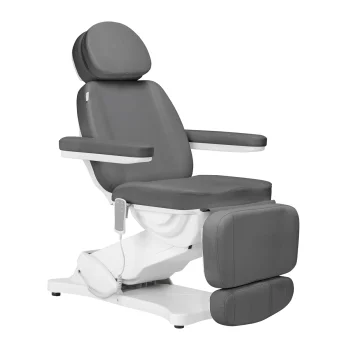Электрическое косметологическое кресло Sillon Classic 3 мотора, серое