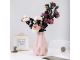 Unbreakable Plastic Flower Vase, Scandinavian Style, 20 cm