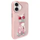 Чехол Nimmy Glasses Cool Cat для iPhone 16, Розовый
