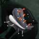 Велоштаны с лямками и памперсом Rockbros YDCK012-1 XXL, черные