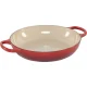 Le Creuset Gourmet zemais čuguna katls ar vāku, 30 cm, ķiršsarkans