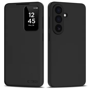 Tech-Protect Smart Wallet atverams vāciņš priekš Samsung Galaxy A27 5G, matēti melns