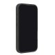 Чехол Audi Genuine Leather MagSafe для iPhone 16, черно-красный