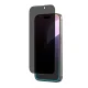 AmazingThing Radix Privacy aizsargstikls priekš iPhone 16, privātuma rūdītais stikls 9H