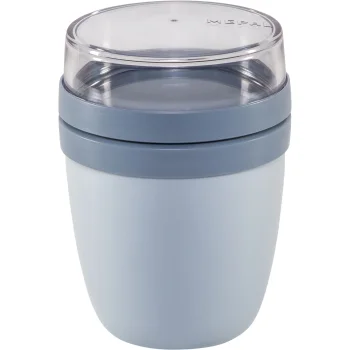 Mepal Lunchpot Ellipse mini uzkodu trauks, 300+120 ml, nordic blue