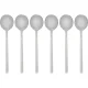Galda piederumu komplekts Alessi Clivo PU10S24 24 gab., sudraba krāsā